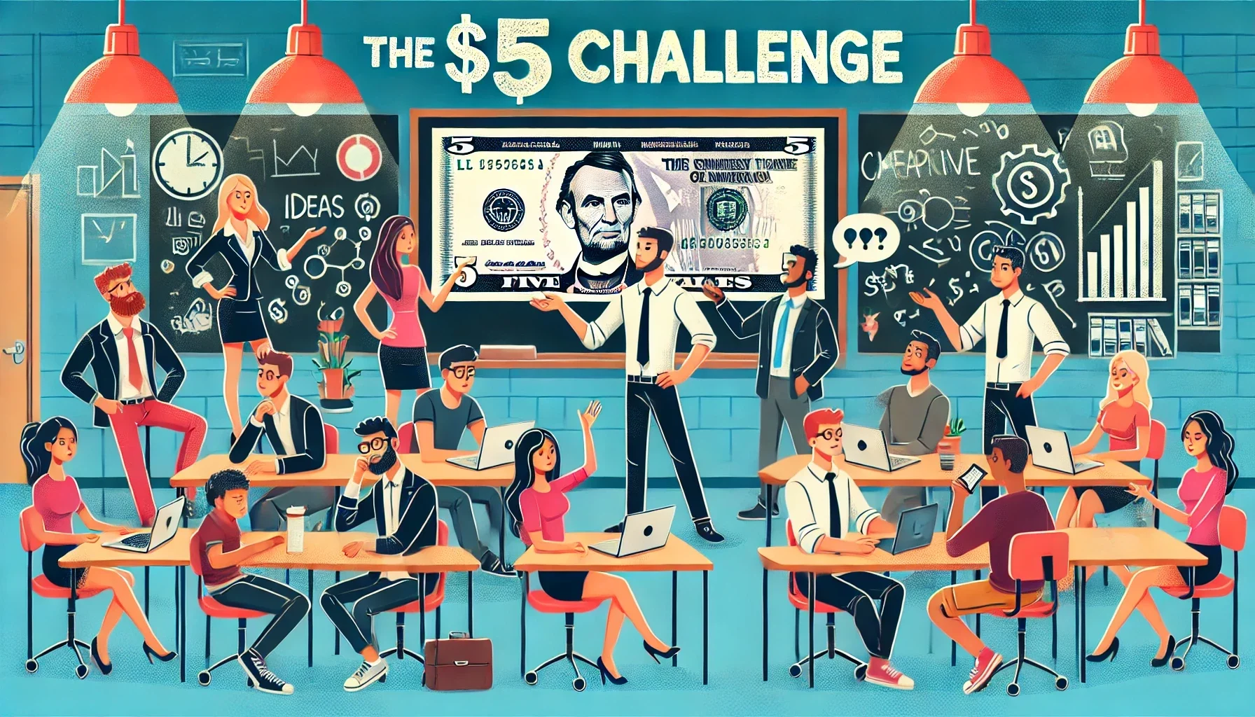 Image representing the 5 dollar challenge