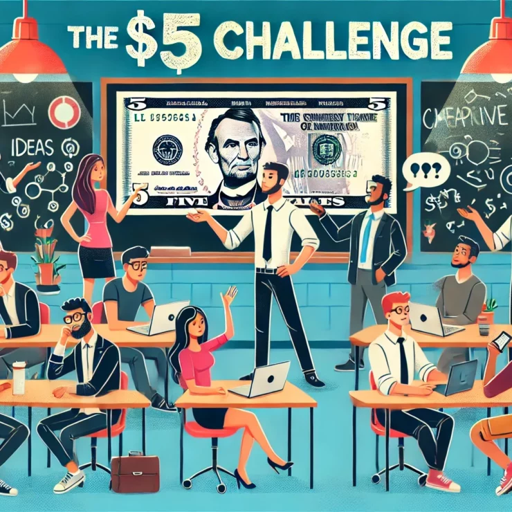 Image representing the 5 dollar challenge